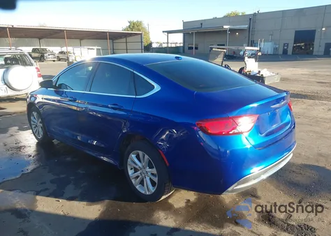 2015 Chrysler 200 Limited из США, поврежденный, VIN 1C3CCCAB9FN535026